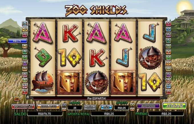 300 Shields, jogo de slot, NextGen Gaming, Grécia Antiga, guerreiros, batalha, rodadas grátis, símbolos wild, RTP, jogos de casino online, gráficos impressionantes, jogabilidade envolvente.